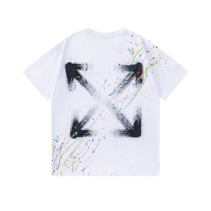 OFF-Whlte Arrow logo print T-shirt #95