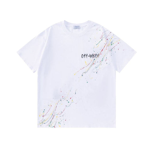 OFF-Whlte Arrow logo print T-shirt #95