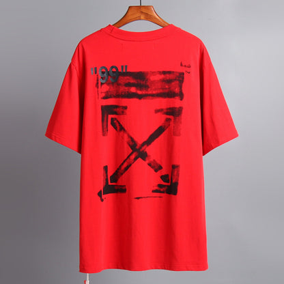 OFF-Whlte Arrow logo print T-shirt#2
