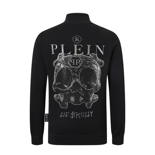 PP Stand collar sweatshirt jacket #2