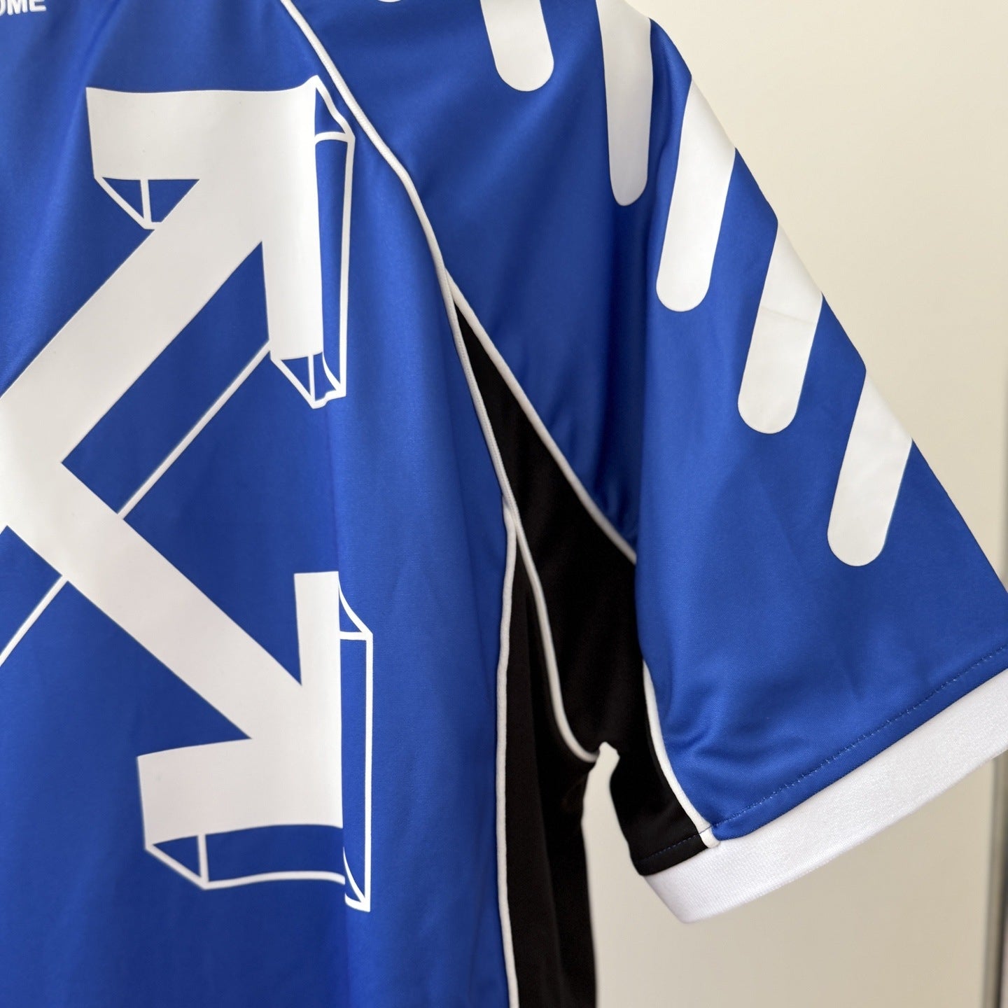 OFF-Whlte Short-sleeved soccer jersey#106