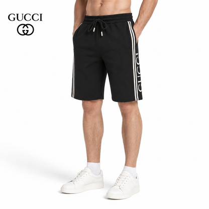 Gucci Logo Stripe Shorts