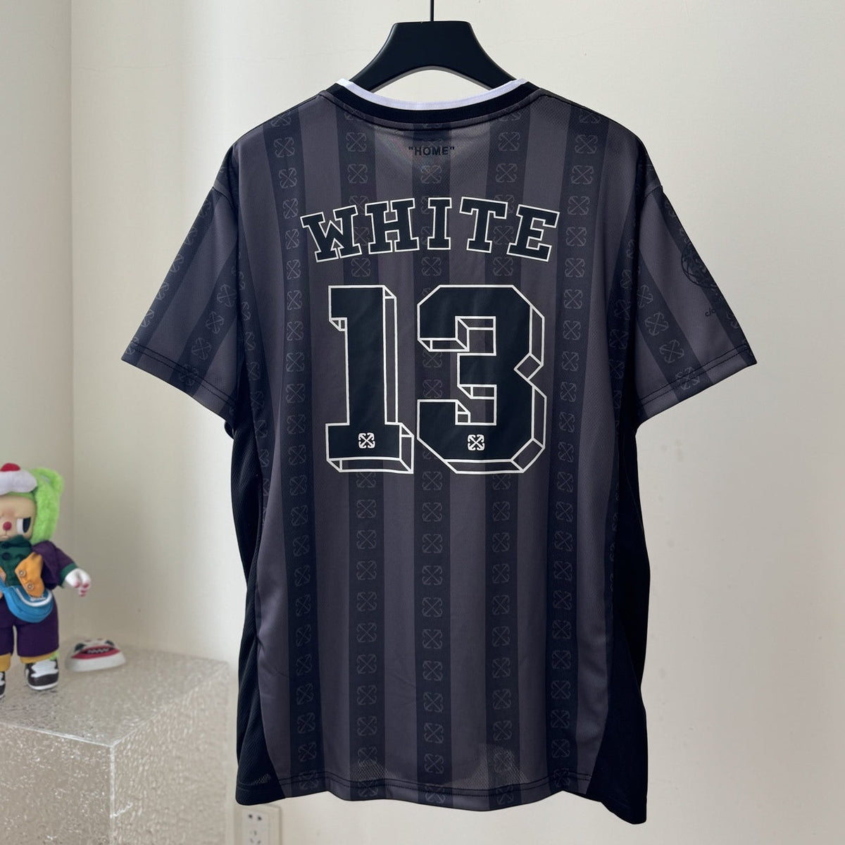 OFF-Whlte Short-sleeved soccer jersey#106