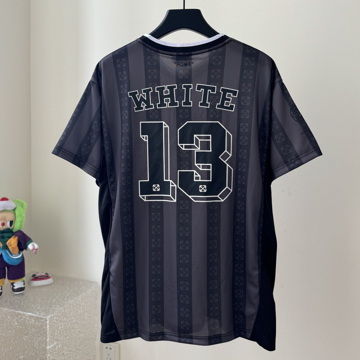 OFF-Whlte Short-sleeved soccer jersey#106