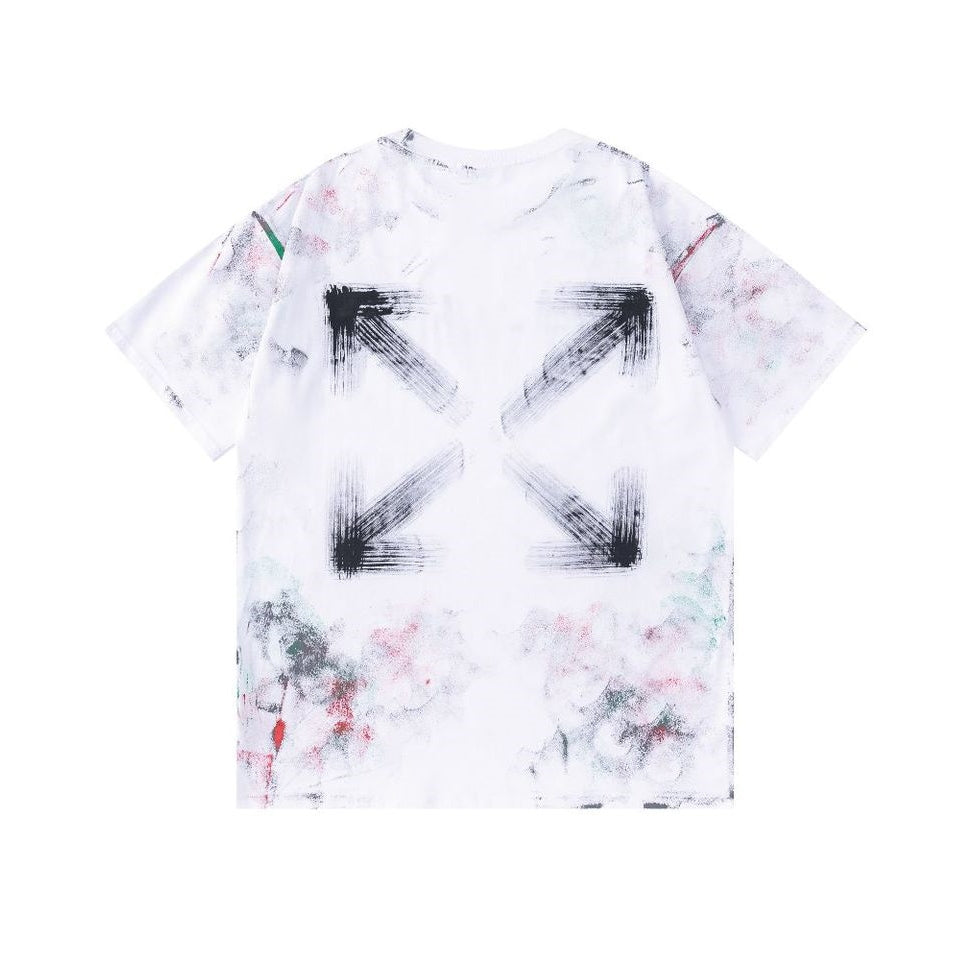 OFF-Whlte Arrow logo print T-shirt #96