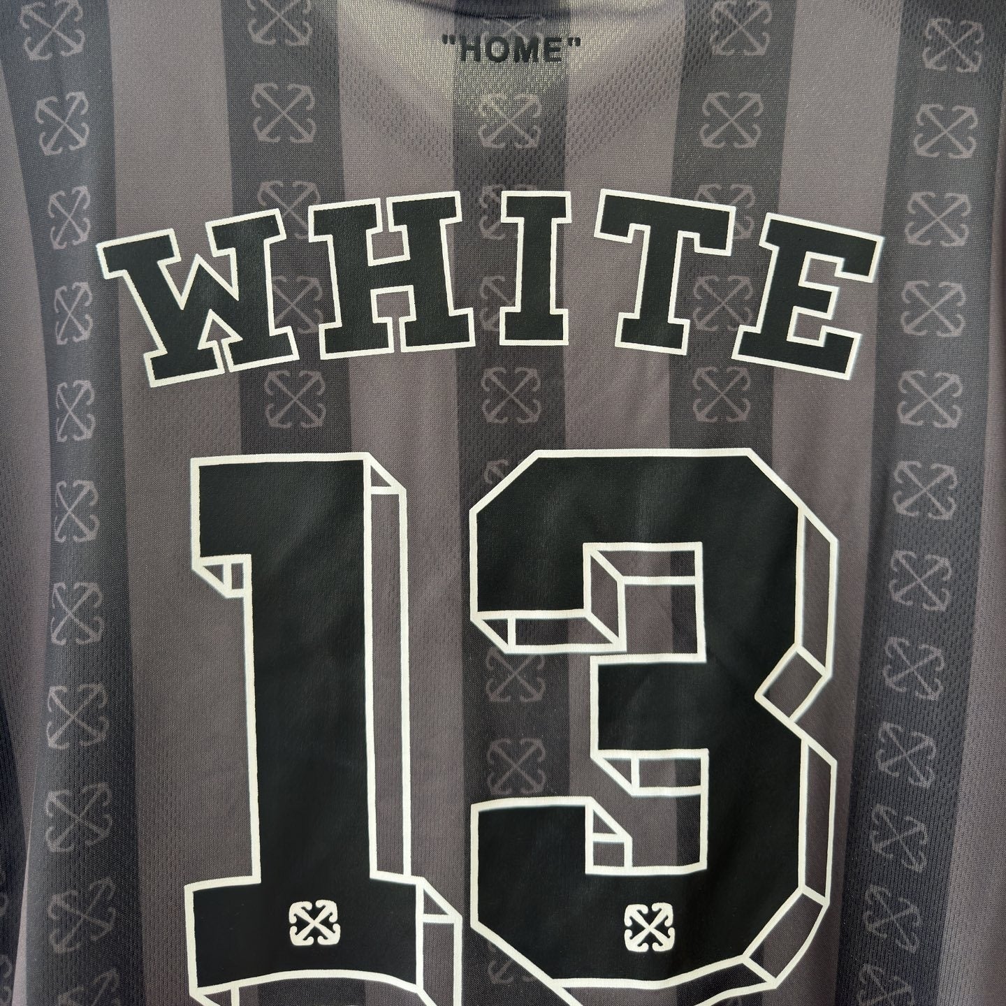 OFF-Whlte Short-sleeved soccer jersey#106
