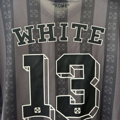 OFF-Whlte Short-sleeved soccer jersey#106