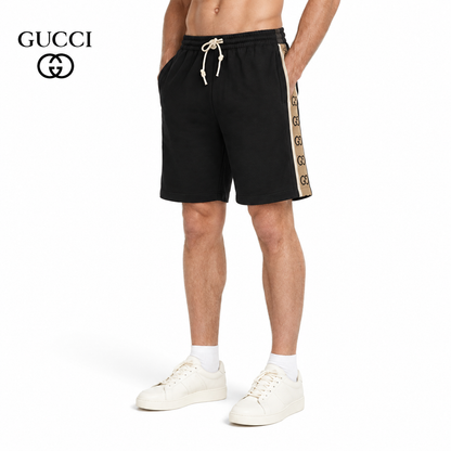 Gucci GG Interlocking Logo Tape Shorts