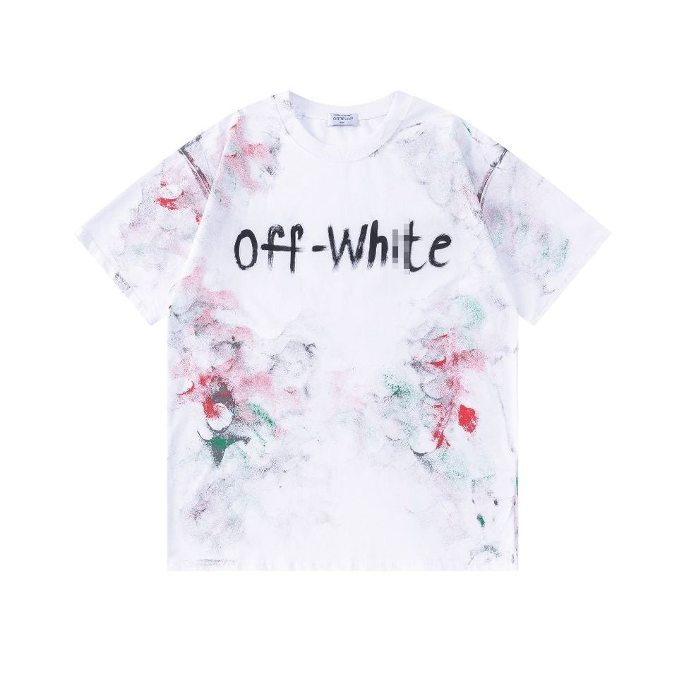 OFF-Whlte Arrow logo print T-shirt #96