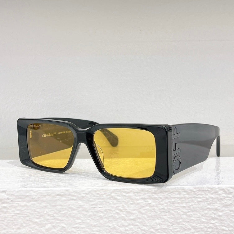 OFF-Whlte Arrow logo sunglasses #008