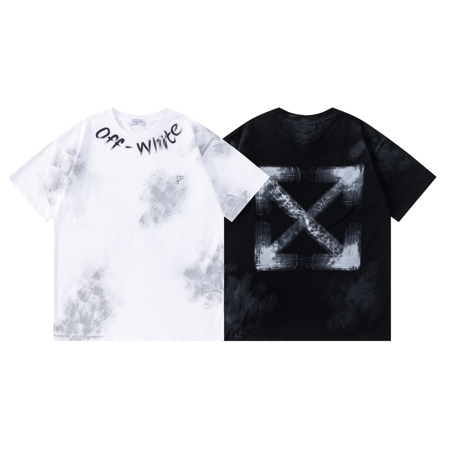 OFF-Whlte Arrow logo print T-shirt #97