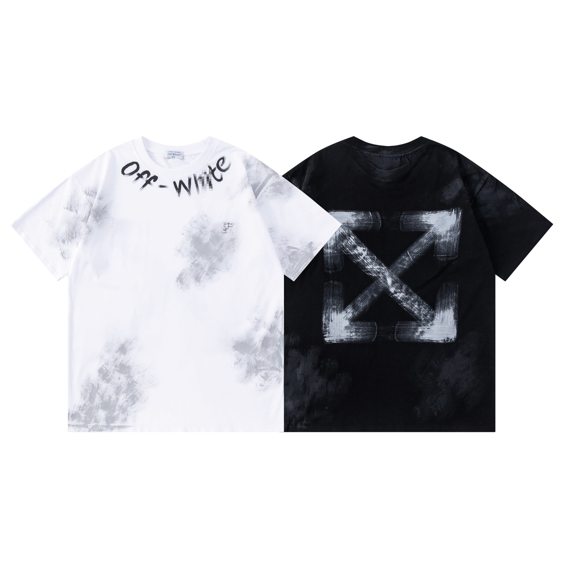 OFF-Whlte Arrow logo print T-shirt #97