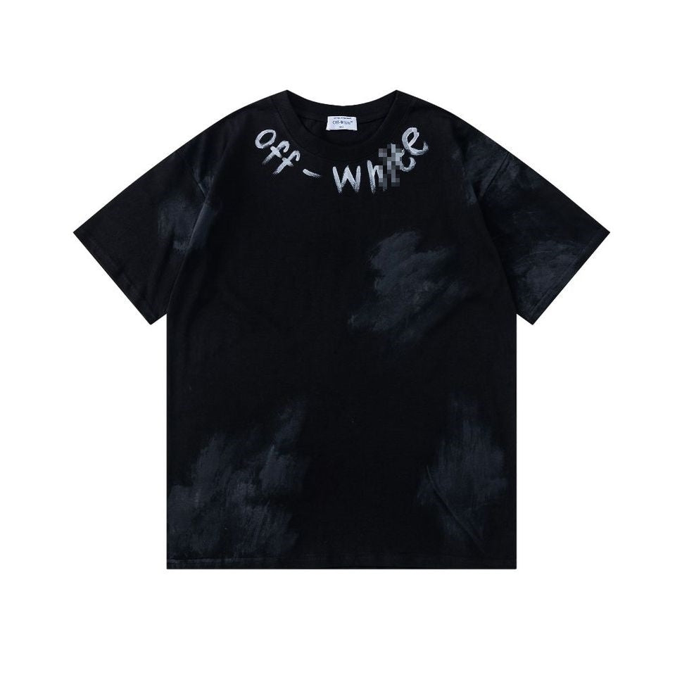 OFF-Whlte Arrow logo print T-shirt #97