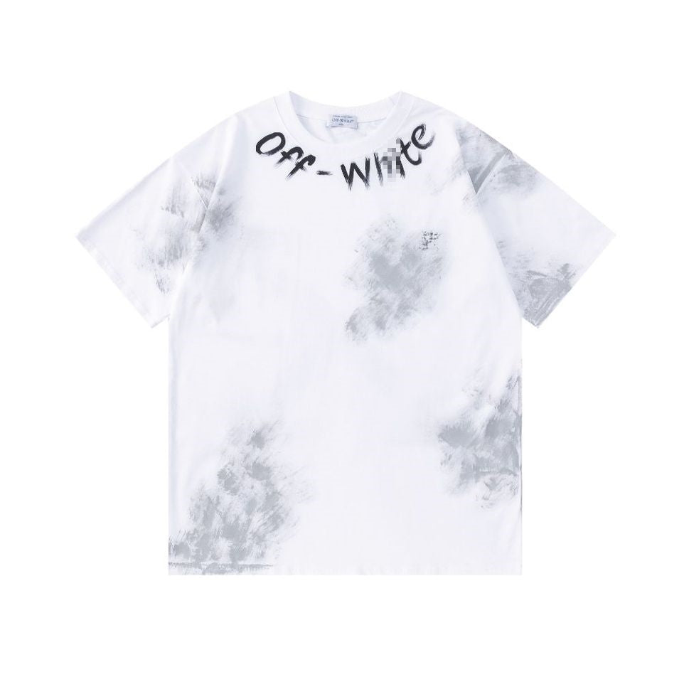 OFF-Whlte Arrow logo print T-shirt #97
