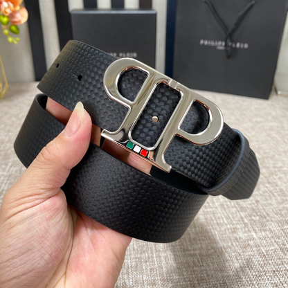 PP Leather Logo Belt#10