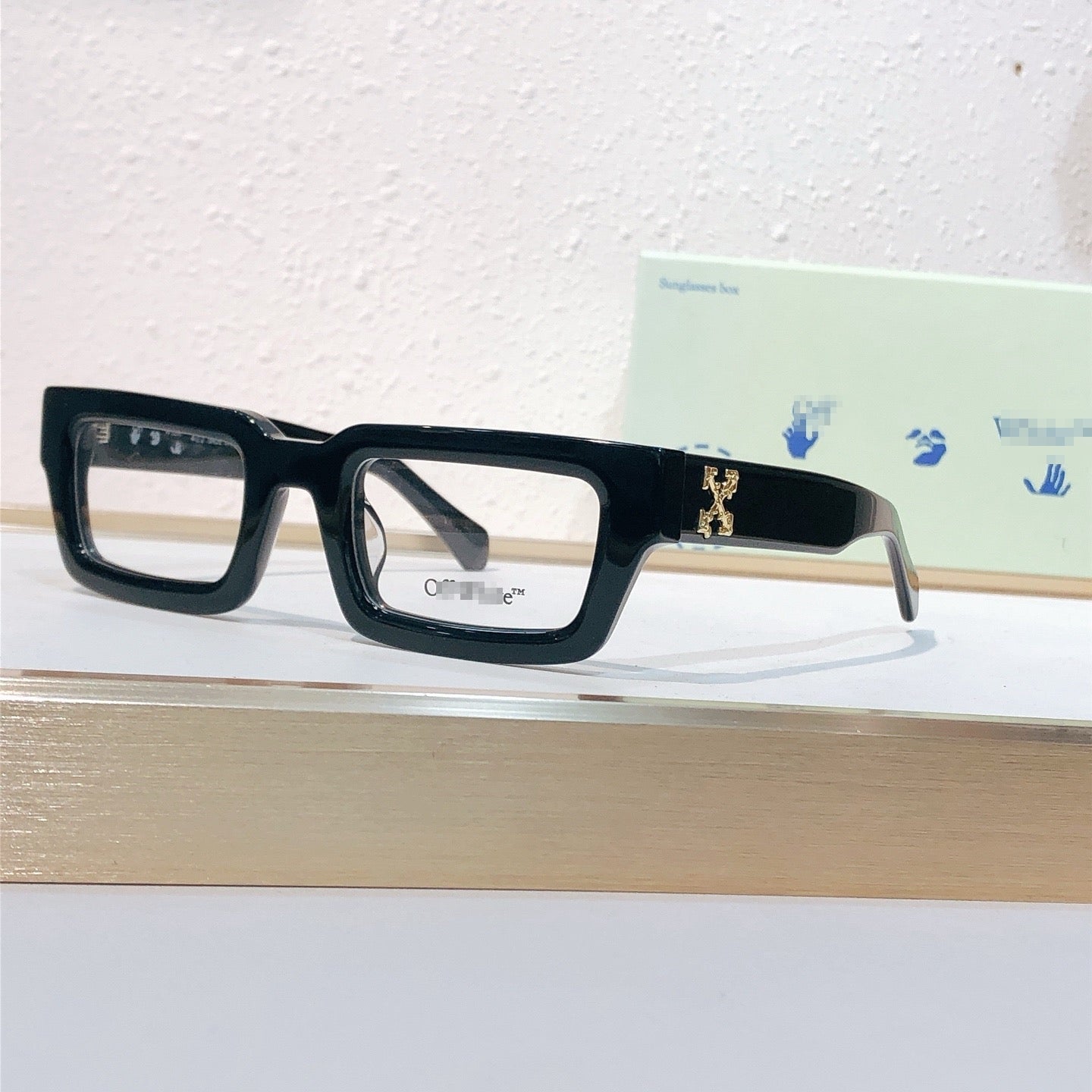 OFF-Whlte Arrow logo sunglasses #017
