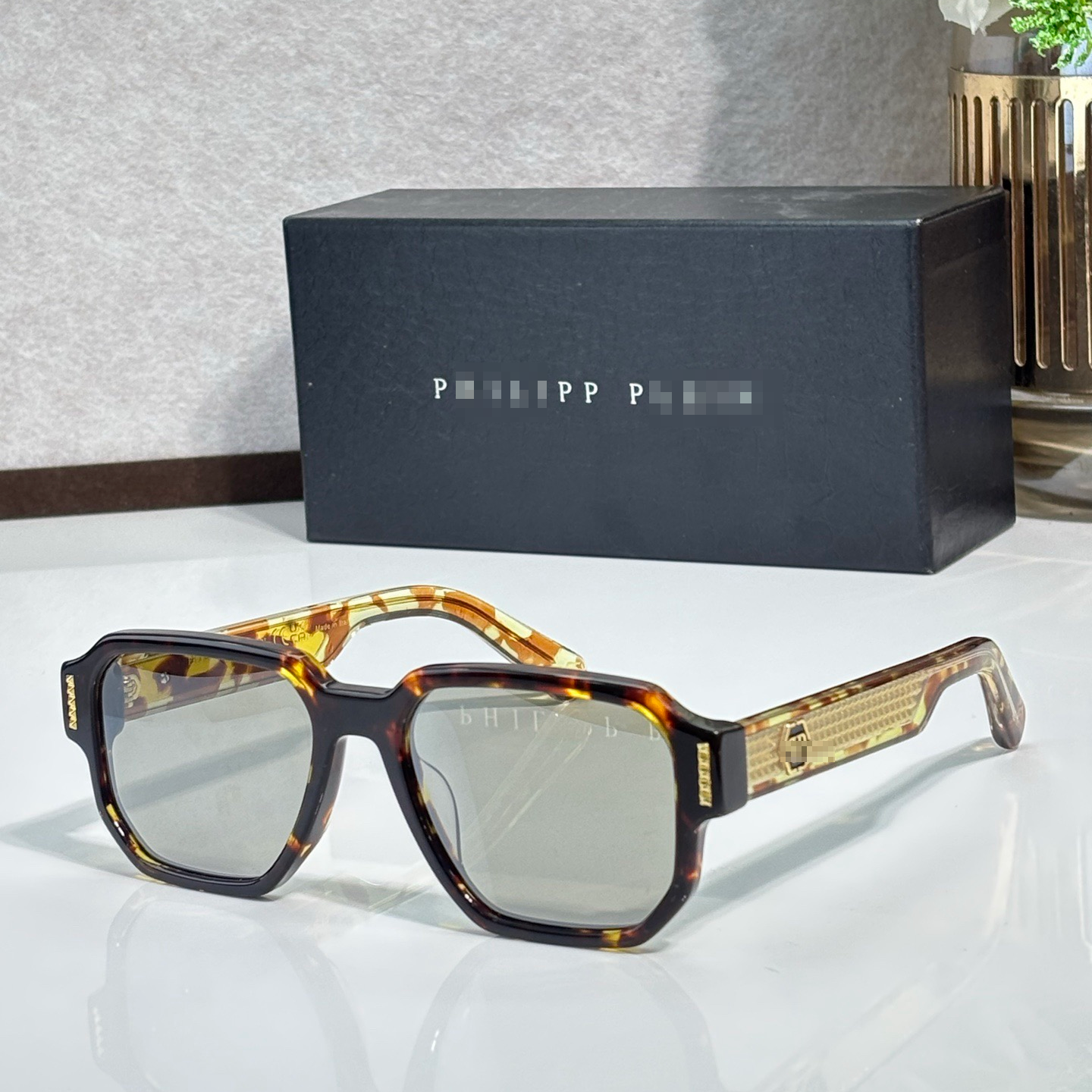 PP Letter logo sunglasses#45