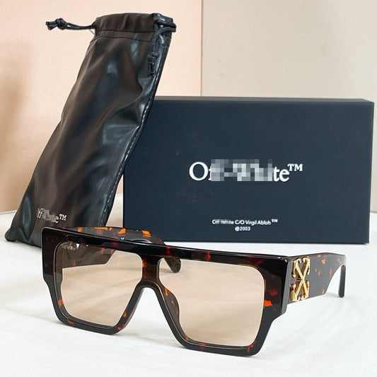 OFF-Whlte Arrow logo sunglasses #011