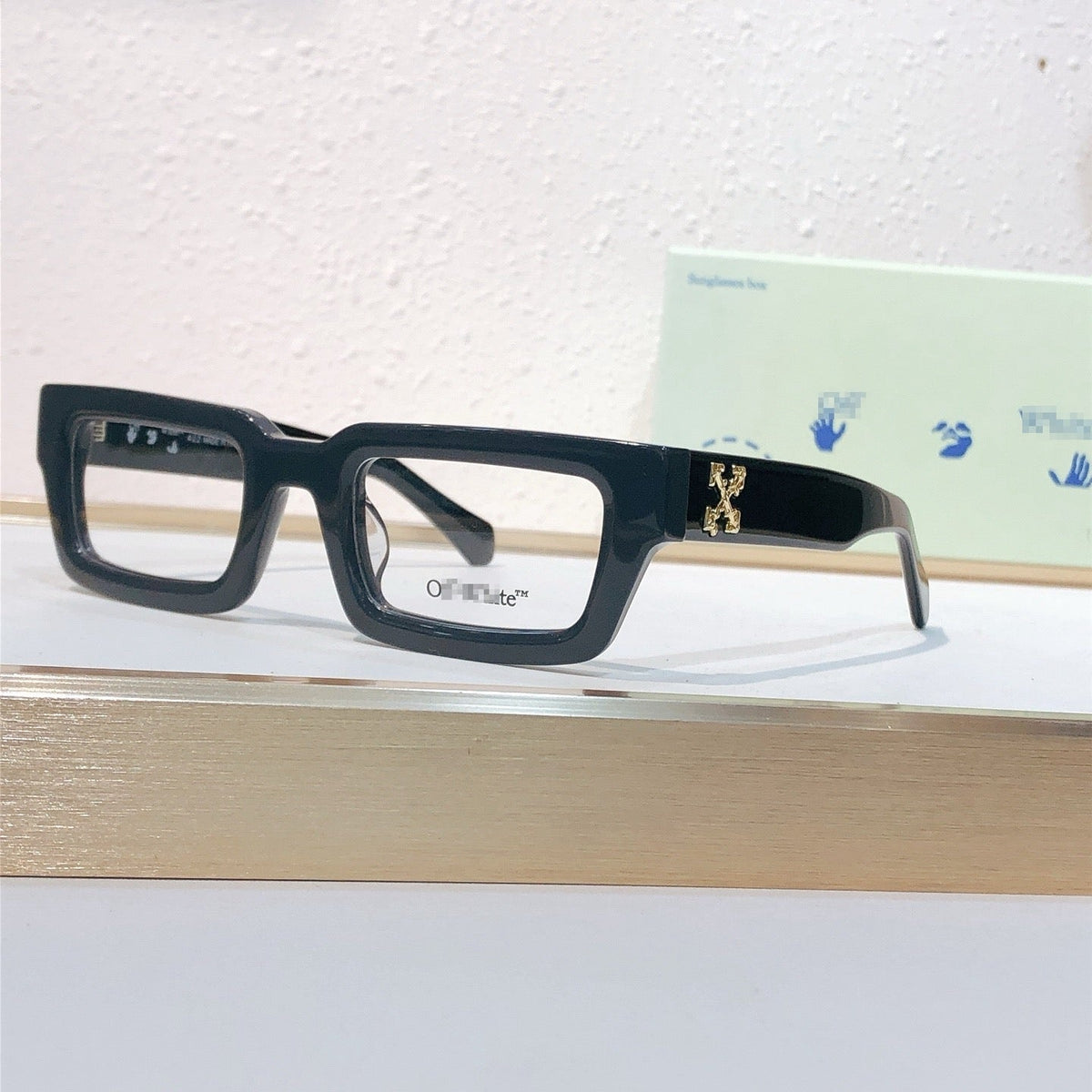 OFF-Whlte Arrow logo sunglasses #017