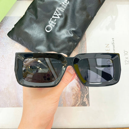 OFF-Whlte Arrow logo sunglasses #016