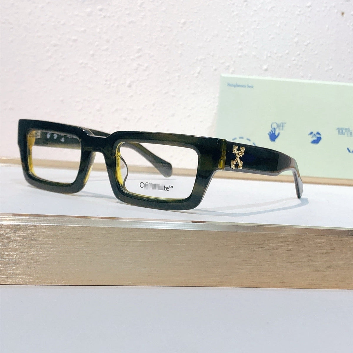 OFF-Whlte Arrow logo sunglasses #017