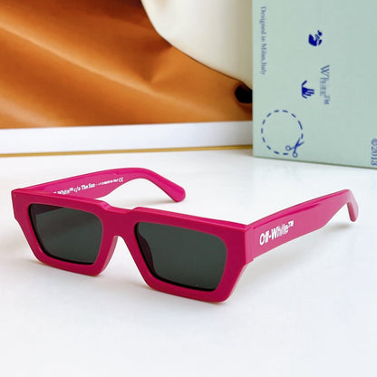 OFF-Whlte Arrow logo sunglasses #018