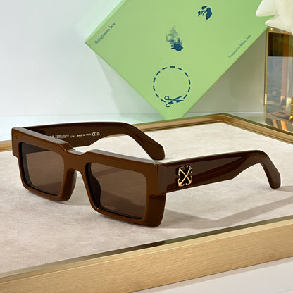 OFF-Whlte Arrow logo sunglasses #014