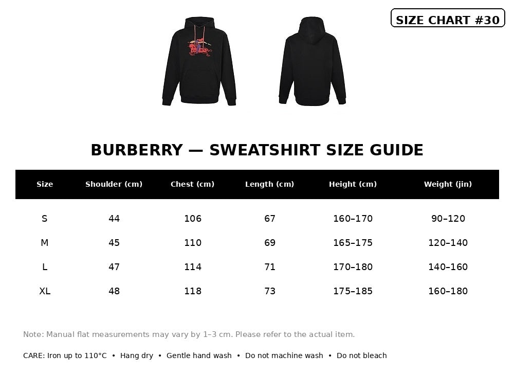 Burberry Casual Crewneck Sweatshirt#30