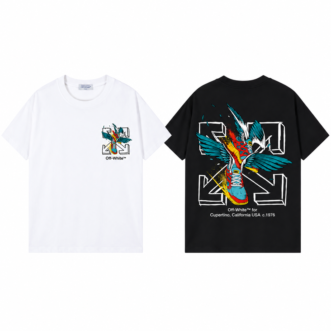 OFF-Whlte Arrow sign T-shirt#113