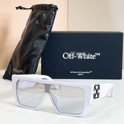 OFF-Whlte Arrow logo sunglasses #011