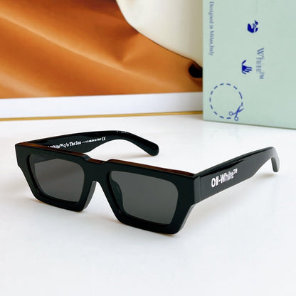 OFF-Whlte Arrow logo sunglasses #018