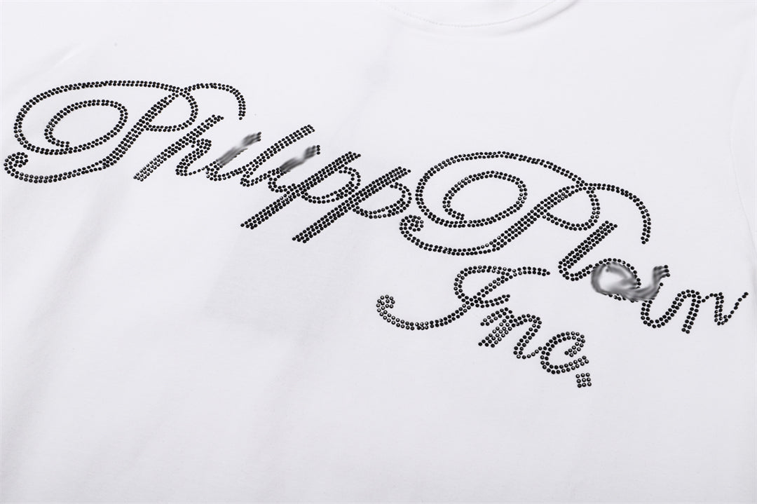 PP T-shirt Crystal Letter