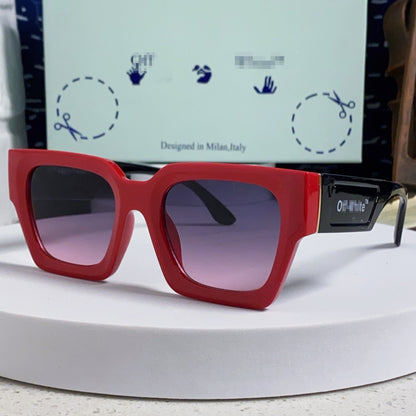OFF-Whlte Arrow logo sunglasses#005