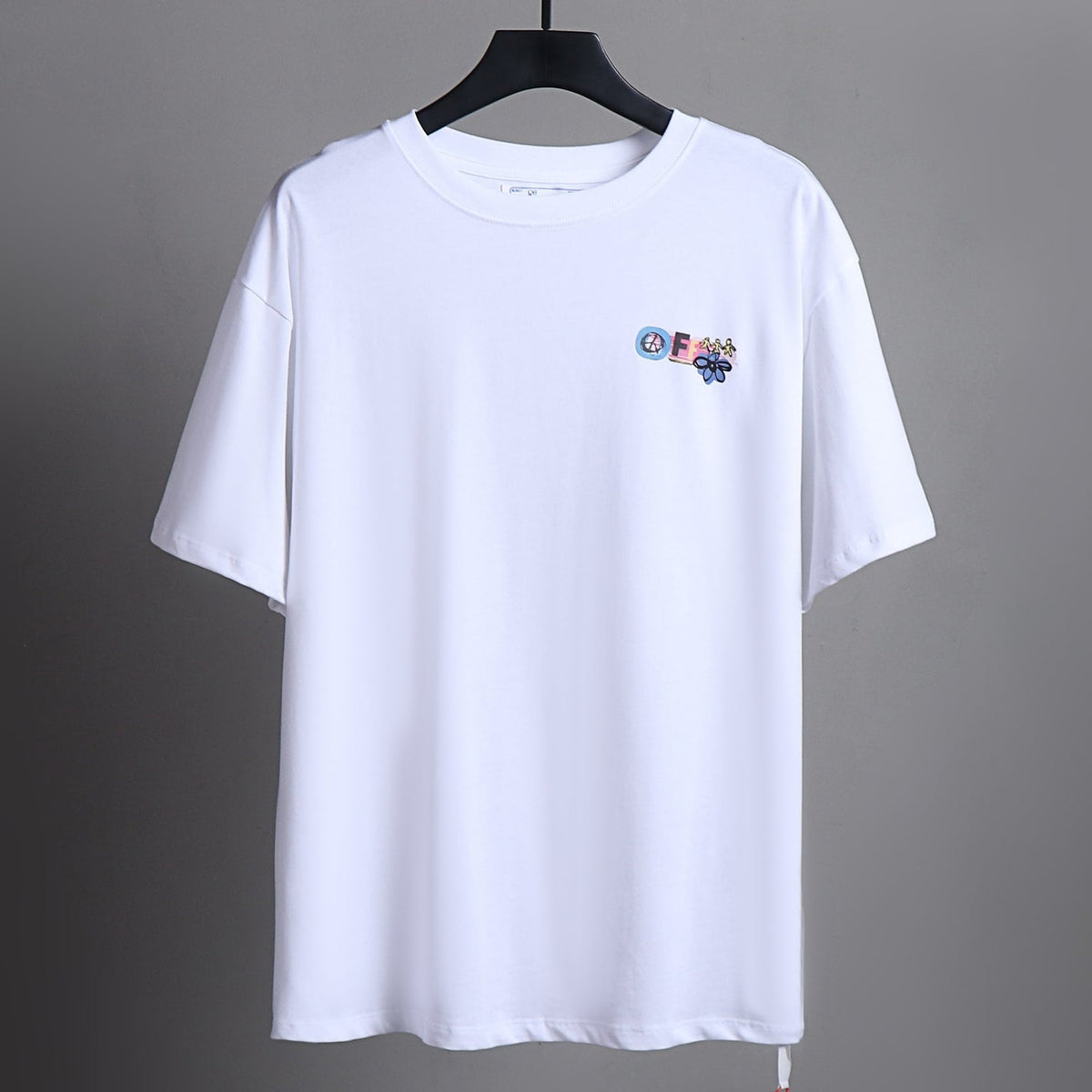 OFF-Whlte Arrow logo print T-shirt#85
