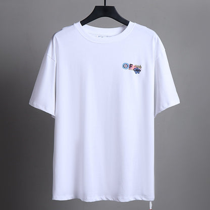 OFF-Whlte Arrow logo print T-shirt#85