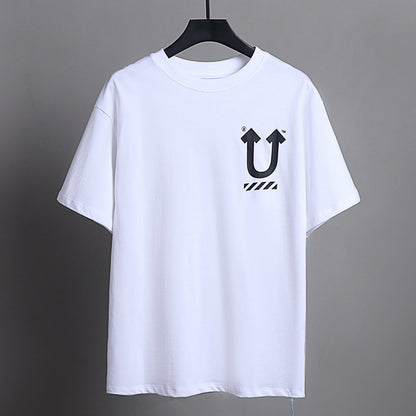 OFF-Whlte Arrow Logo Cotton T-shirt#30