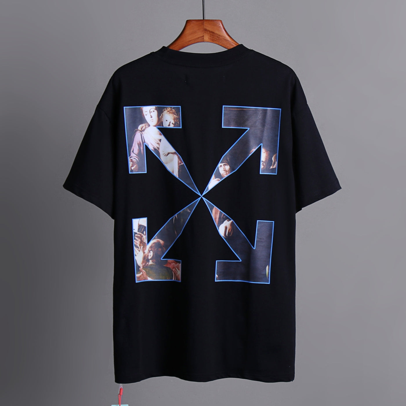 OFF-Whlte Arrow logo print T-shirt#90