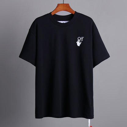 OFF-Whlte Arrow logo print T-shirt#88