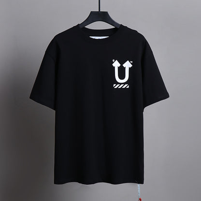 OFF-Whlte Arrow Logo Cotton T-shirt#30