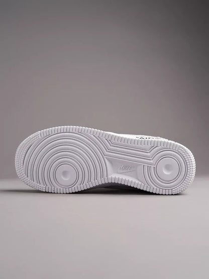 Louis Vuitton x Nike Air Force 1 Frost White Luxe Edition (Custom)