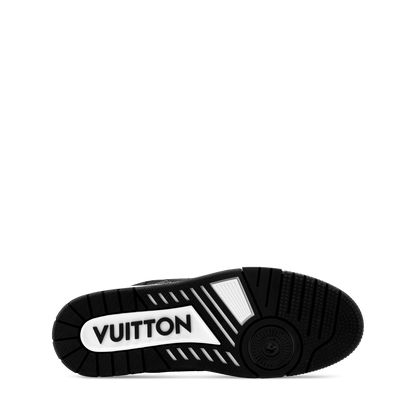Louis Vuitton LV Trainer Black Alligator Leather Sneaker