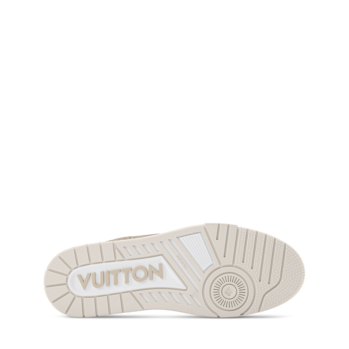 Louis Vuitton LV Trainer Beige Monogram Leather Sneaker