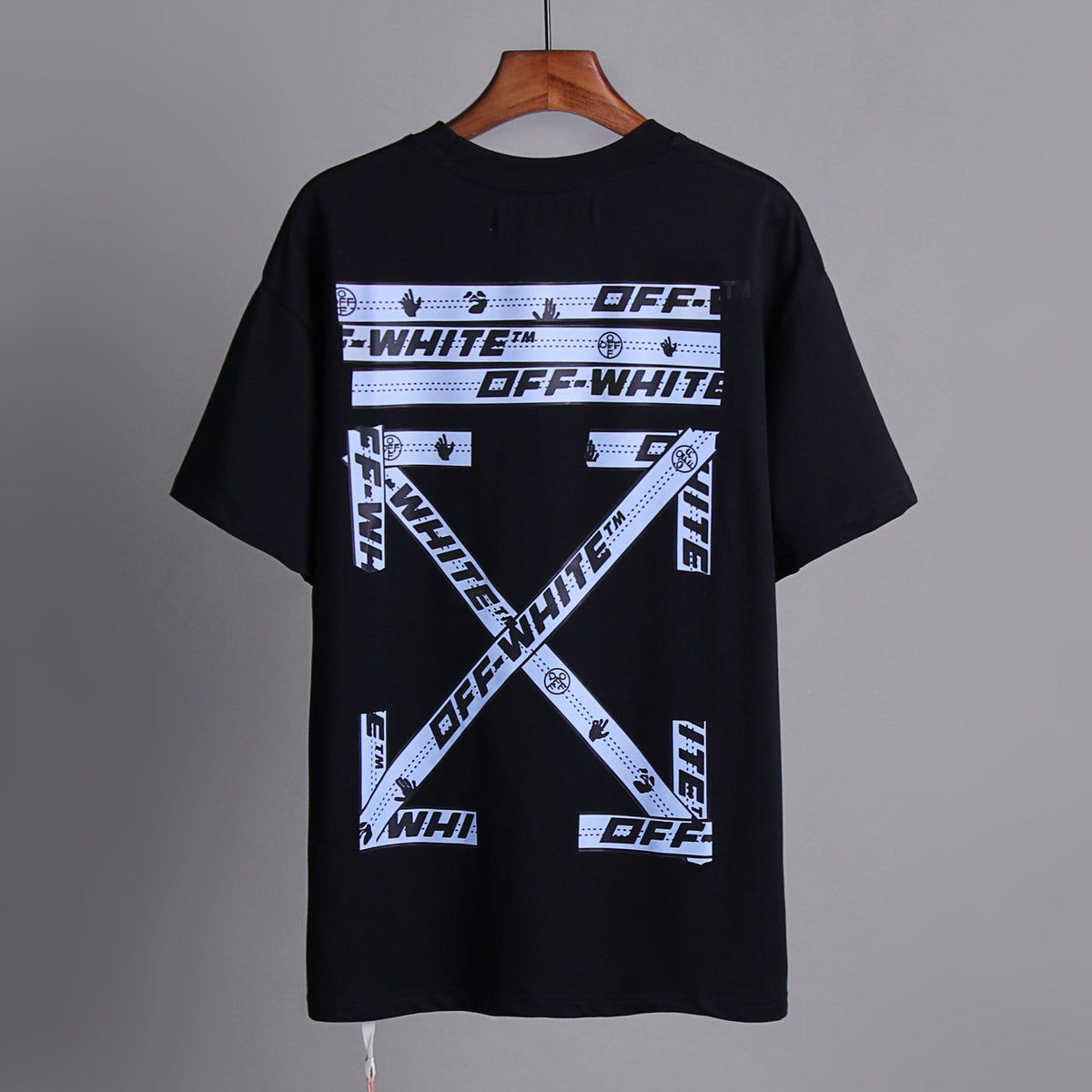 OFF-Whlte Arrow logo print T-shirt#88