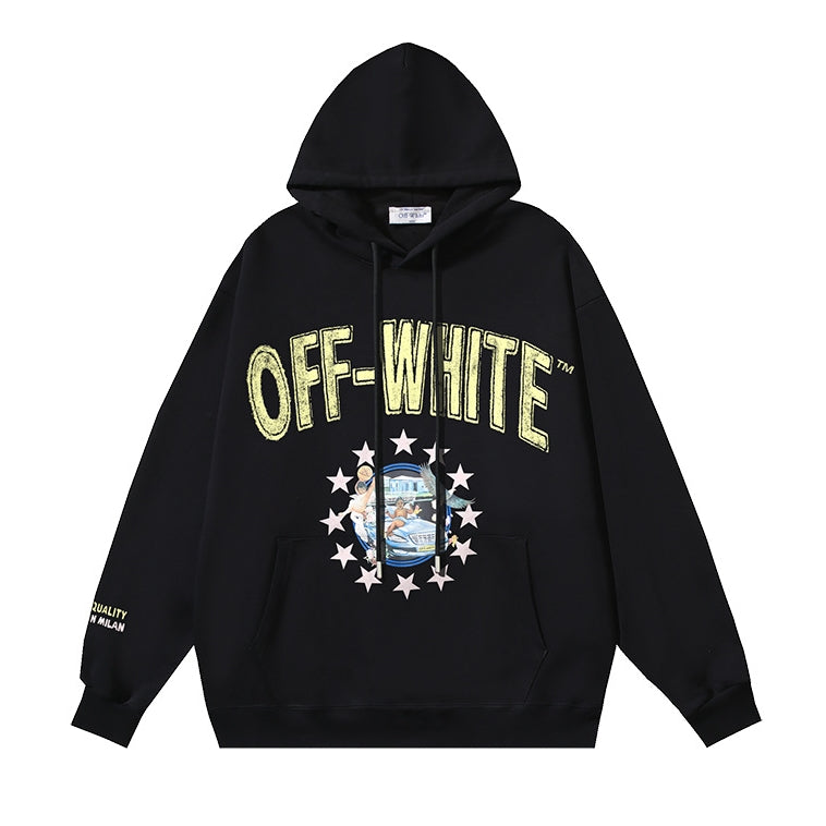 OFF-Whlte Arrow logo sports sweatshirt#1005