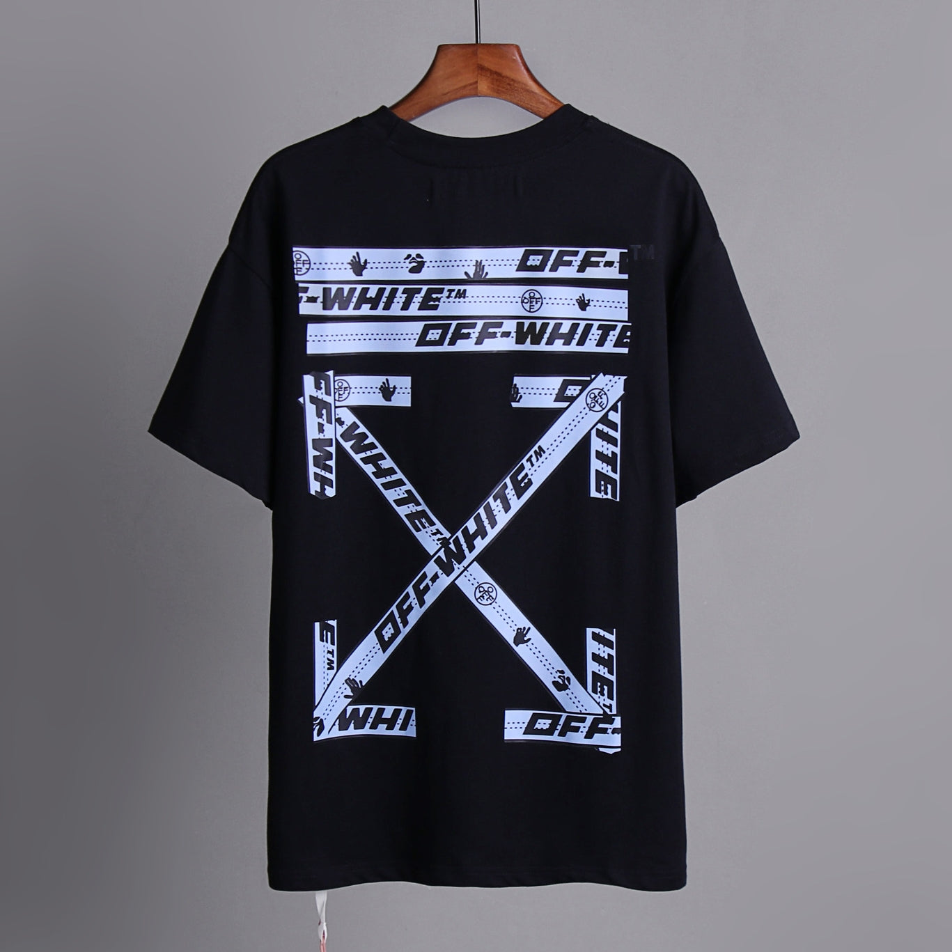 OFF-Whlte Arrow logo print T-shirt#88
