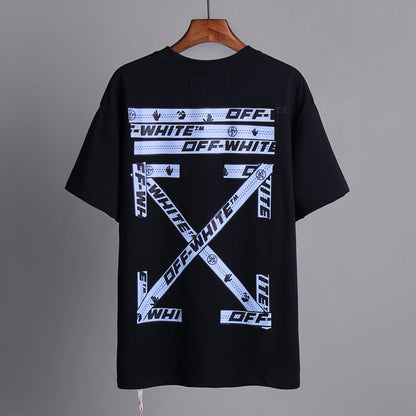 OFF-Whlte Arrow logo print T-shirt#88