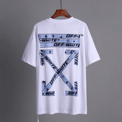OFF-Whlte Arrow logo print T-shirt#88