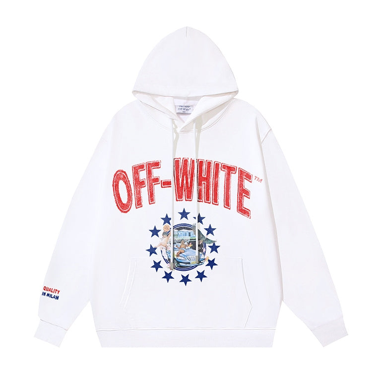 OFF-Whlte Arrow logo sports sweatshirt#1005