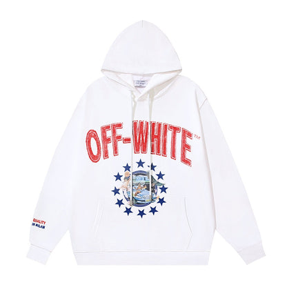 OFF-Whlte Arrow logo sports sweatshirt#1005