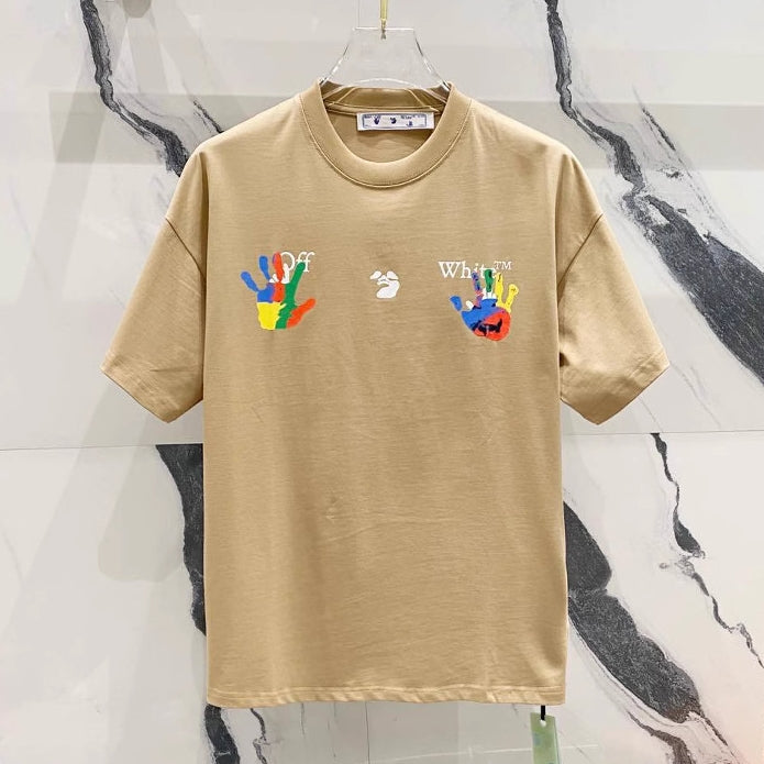 OFF-Whlte Arrow Logo Cotton T-shirt#1002